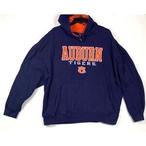 Auburn Tigers Mens Hoodie 2XL Mens Blue Sweatshirt School College University